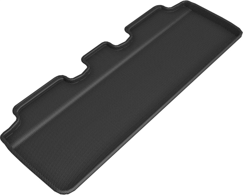 Tesla Model Y Floor Mats - Rear - 3D MAXpider - Kagu Series - Black - 2020 Tesla Model Y Floor Mats - Rear - 3D MAXpider - Kagu Series - Black - 2020